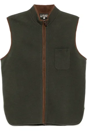 N.PEAL Shafftsbury suede gilet
