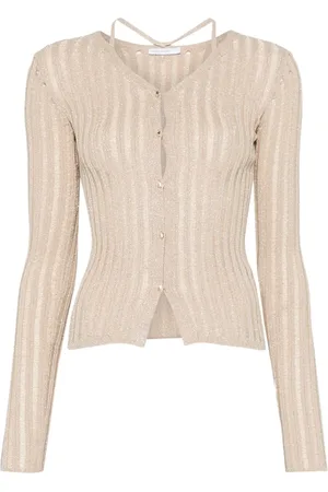 Patrizia Pepe Ribbed cardigan