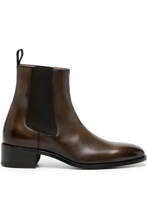 Tom Ford Leather ankle boots