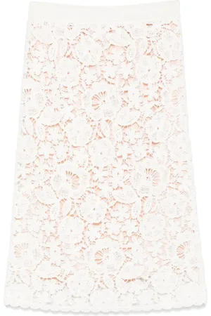 P.A.R.O.S.H. Copper midi skirt