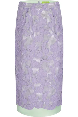 SHANGHAI TANG Tang midi skirt