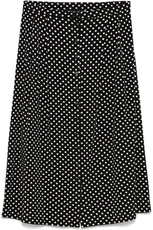 AGNÈS B. Polka-dot loise skirt