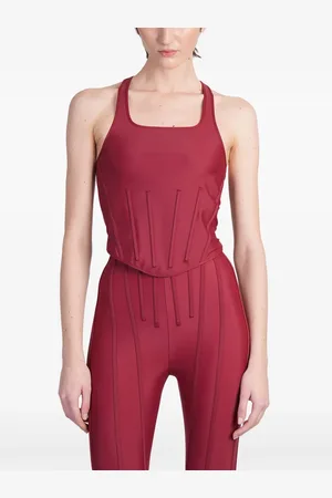 MUGLER Sleeveless top