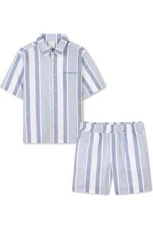 Givenchy Striped shirt and shorts set