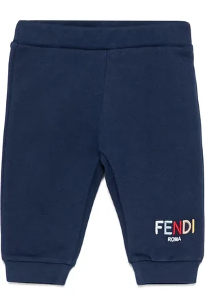 Fendi Logo-embroidered track pants
