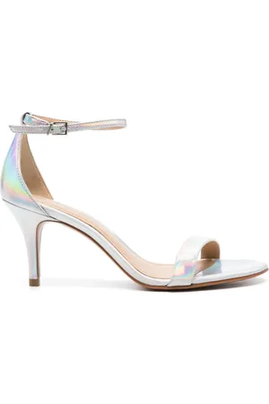 Schutz Mariza 80mm holographic-effect sandals