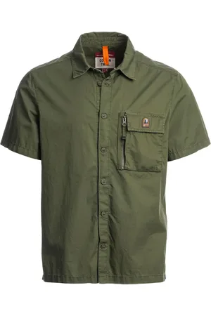 Parajumpers Logo-patch shirt