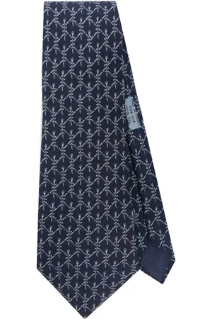 Hermès 2010s silk tie