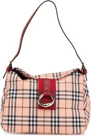 Burberry 2000-2017 House Check Canvas shoulder bag