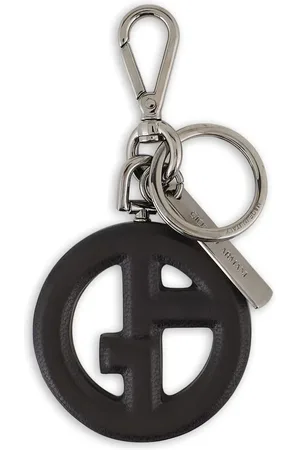 Giorgio Armani Logo-plaque keyring