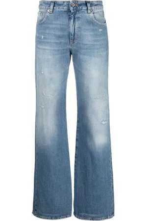 Missoni Zigzag-panel wide-leg jeans
