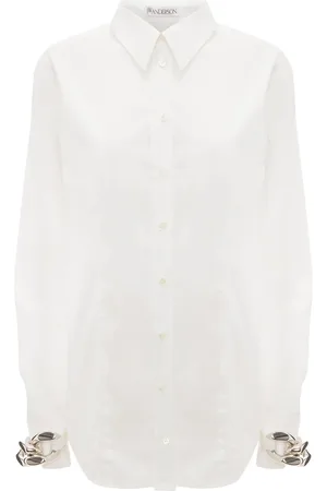 J.W.Anderson Chain-link poplin shirt