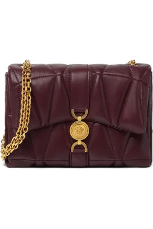 VERSACE Kleio quilted shoulder bag