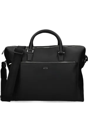 HUGO BOSS Logo-lettering laptop bag