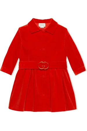 Gucci Corduroy belted coat