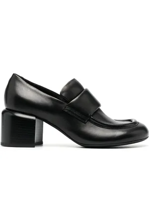 Officine creative Block-heel leather loafers