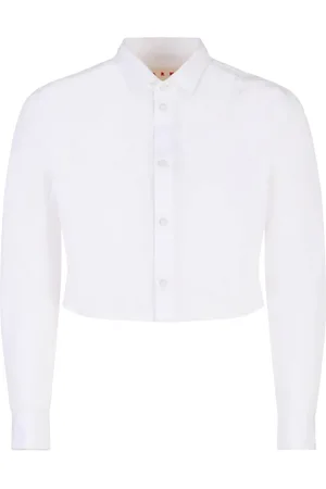Marni Embroidered-logo shirt