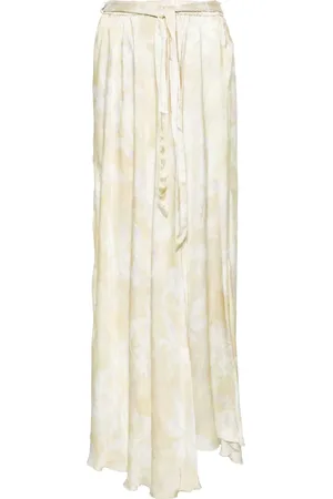 FORTE FORTE Floral-print maxi skirt