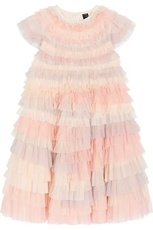 Needle & Thread Ruffle-detail dress