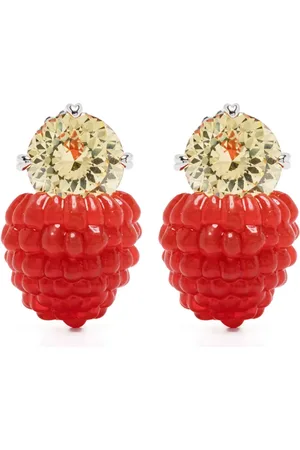 YVMIN Raspberry gemstone earrings