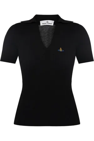 Vivienne Westwood Marina ribbed polo top