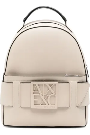 Armani Exchange Logo-plaque backpack
