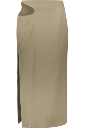 Low Classic Cut-out midi skirt