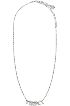 VERSACE Logo-lettering necklace
