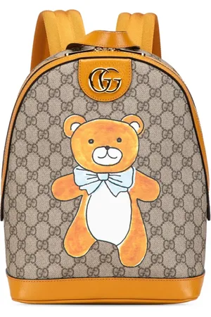 Gucci 2021-2024 Exo Kai GG Supreme Teddy Bear backpack