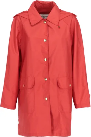 Burberry 1980s hooded trench coat