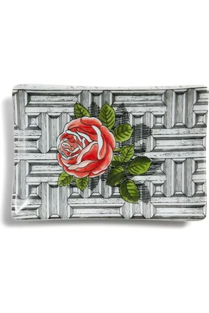 FORNASETTI Musciarabia con Rose ashtray (15.4cm x 10.6cm)