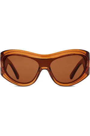 Burberry Curved mask-style sunglasses