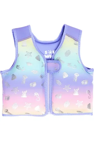 SOLISWIM KIDS Sea themed-print float gilet