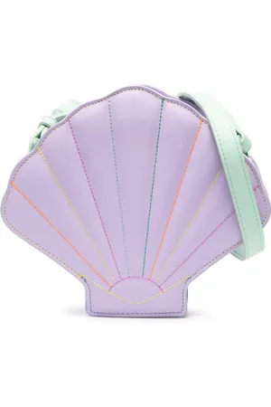 Stella McCartney Seashell-embroidered shoulder bag