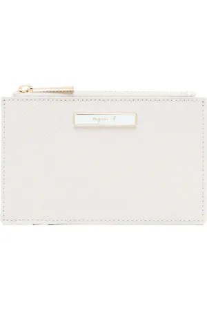 AGNÈS B. Logo cardholder