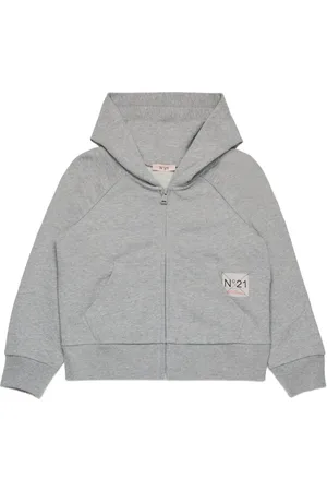 Nº21 Sequin-embellished hoodie