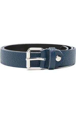 Paolo Pecora Grained leather belt