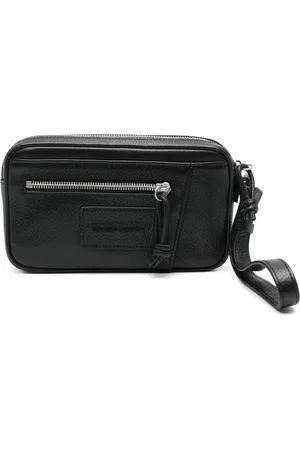 Emporio Armani Leather clutch bag