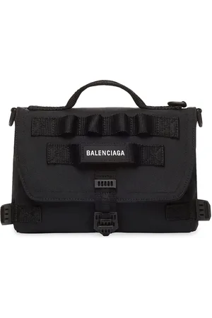 Balenciaga Army logo-embroidered messenger bag