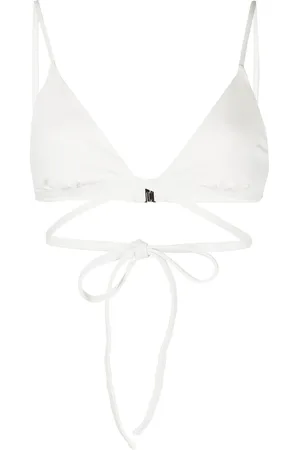 Simkhai Triangle wrap-around tie bikini top