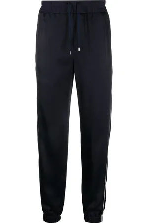 Saint Laurent Glossy-finish track pants