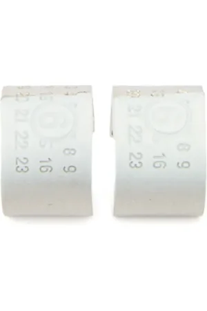 Maison Margiela Numbers-motif earrings