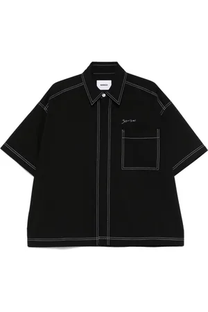 BONSAI Contrast-stitching shirt