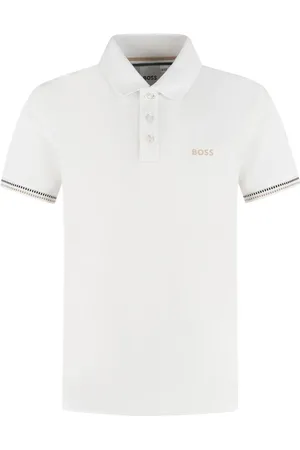 HUGO BOSS Logo-print polo shirt