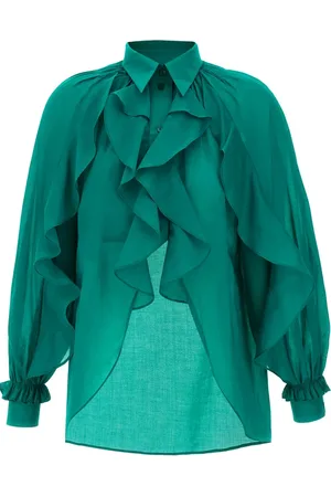 Alberta Ferretti Ruffled blouse