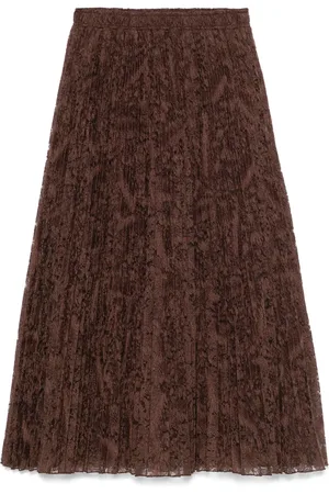 ERMANNO SCERVINO Lace midi skirt
