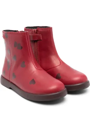Camper Duet Twins heart-print boots