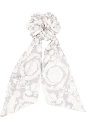 VERSACE Baroque-print scrunchie