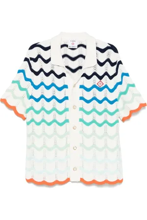Casablanca Gradient wave shirt