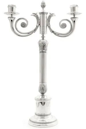 Christofle Malmaison -plated candelabra
